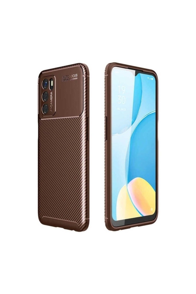 Oppo A16 Uyumlu Kılıf Zore Negro Silikon Kapak