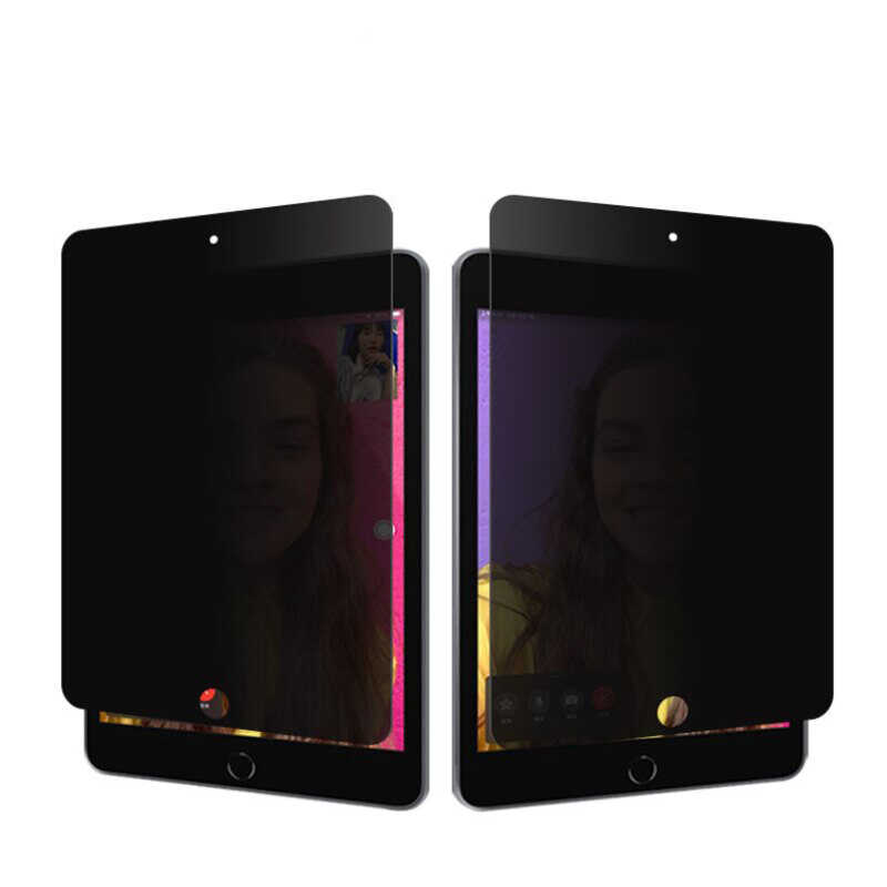 [RNZ-TA57326] Apple iPad 10.2 2021 (9.Nesil) Uyumlu Zore Tablet Privacy Temperli Cam Ekran Koruyucu