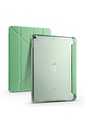 Apple iPad 10.2 2021 (9.Nesil) Uyumlu Kılıf Zore Tri Folding Kalem Bölmeli Standlı Kılıf