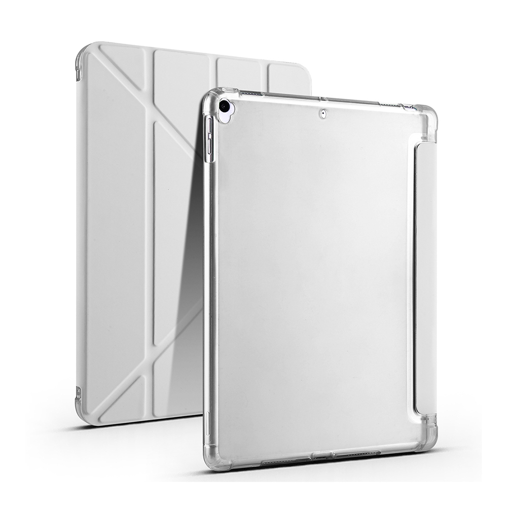 Apple iPad 10.2 2021 (9.Nesil) Uyumlu Kılıf Zore Tri Folding Kalem Bölmeli Standlı Kılıf