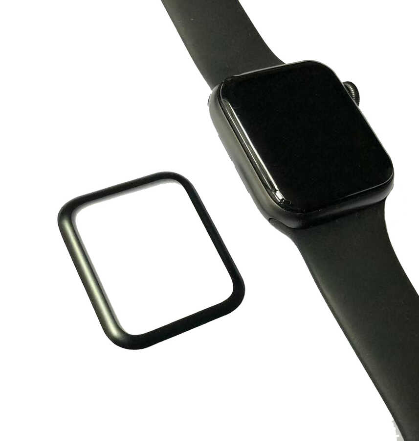 [RNZ-TA58124] Apple Watch 40mm Uyumlu Zore PMMA Silikon Body Saat Ekran Koruyucu