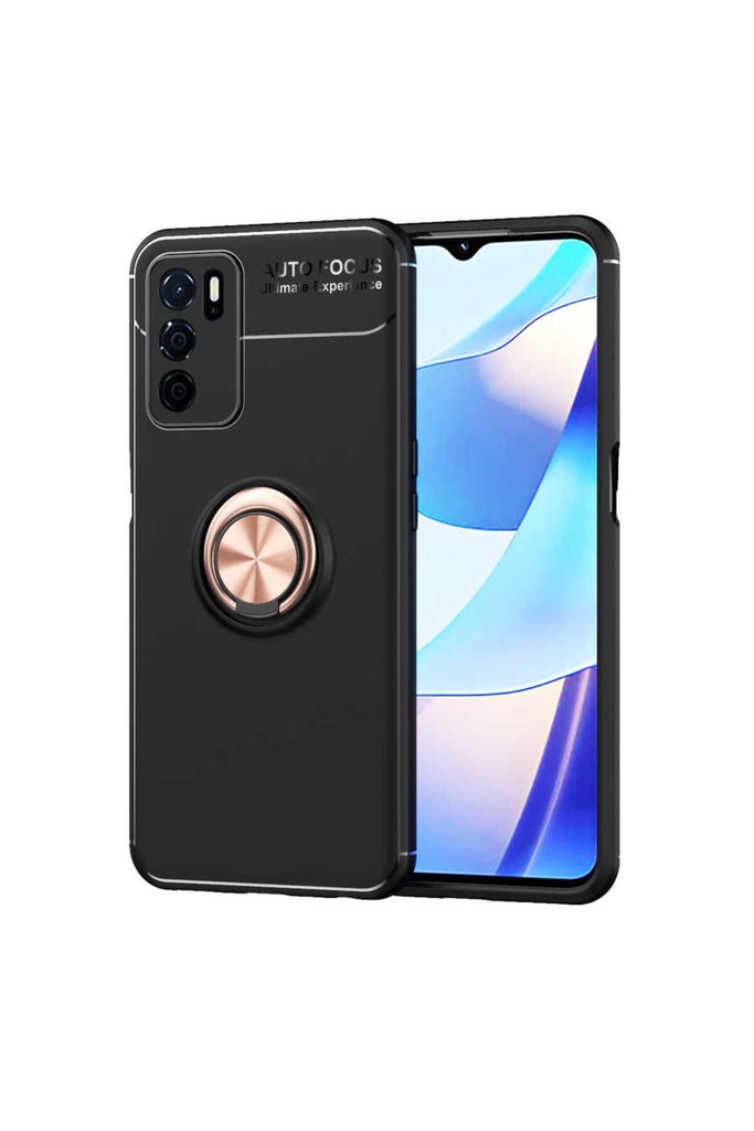 Oppo A16 Uyumlu Kılıf Zore Ravel Silikon Kapak
