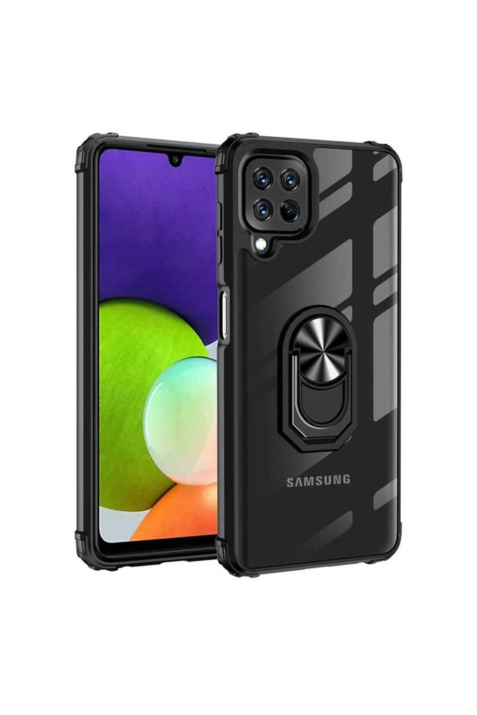 [RNZ-TA57422] Samsung Galaxy M32 Uyumlu Kılıf Zore Mola Kapak (Siyah)