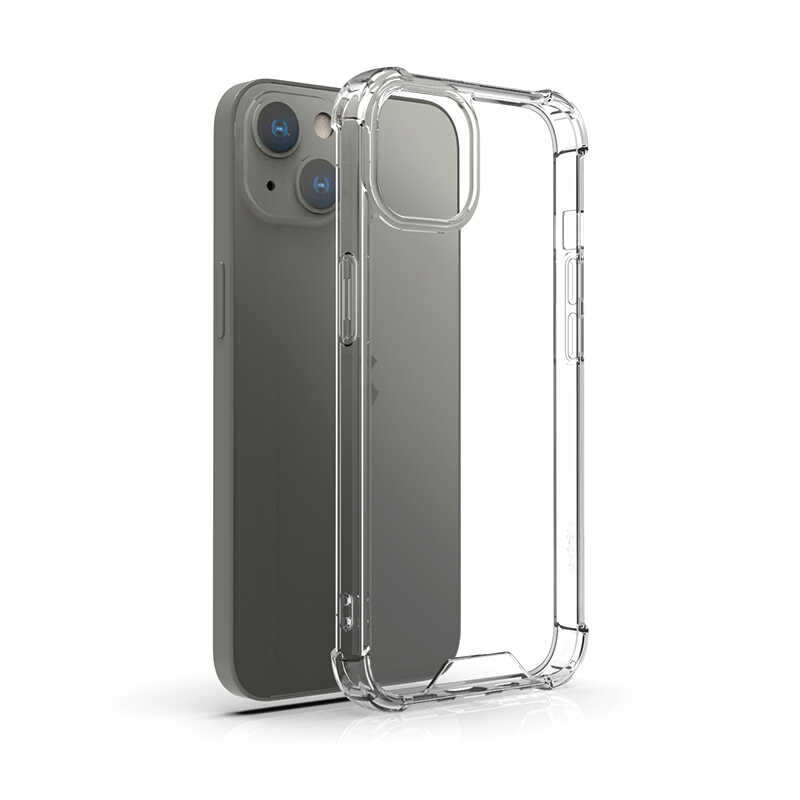 [RNZ-TA57438] Apple iPhone 13 Uyumlu Kılıf Zore Kamera Korumalı Nitro Anti Shock Silikon