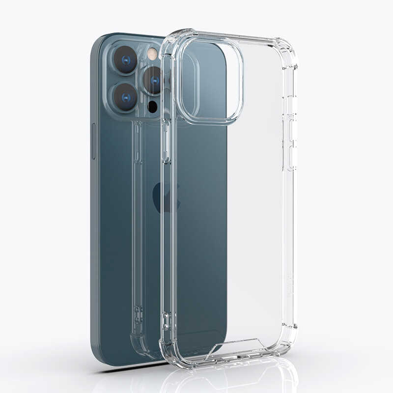 [RNZ-TA57439] Apple iPhone 13 Pro Uyumlu Kılıf Zore Kamera Korumalı Nitro Anti Shock Silikon