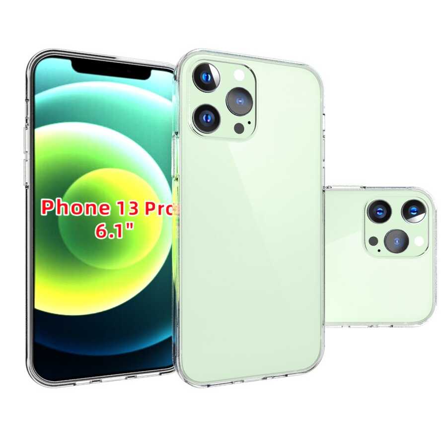 Apple iPhone 13 Pro Uyumlu Kılıf Zore Süper Silikon Kapak