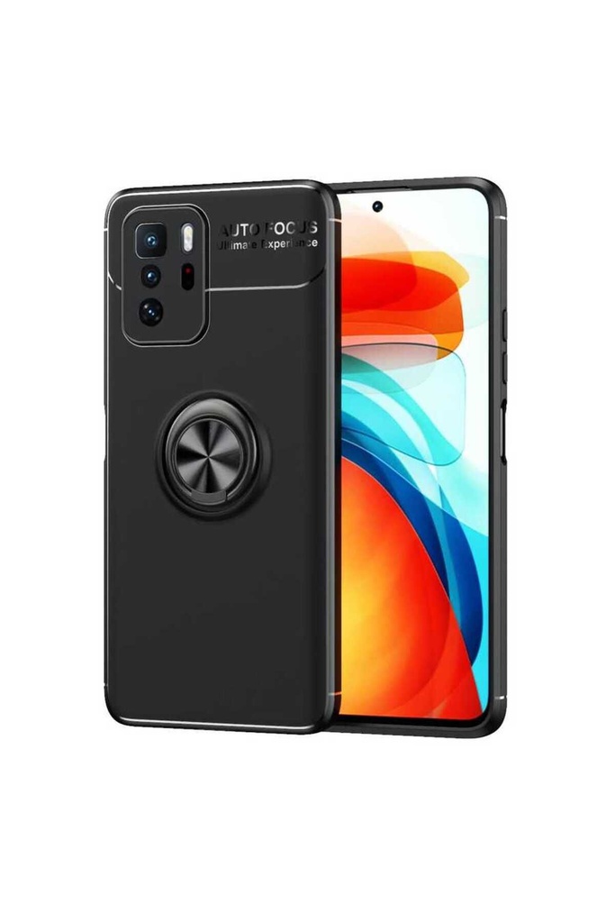 [RNZ-TA57573] Xiaomi Poco X3 GT Uyumlu Kılıf Zore Ravel Silikon Kapak (Siyah)