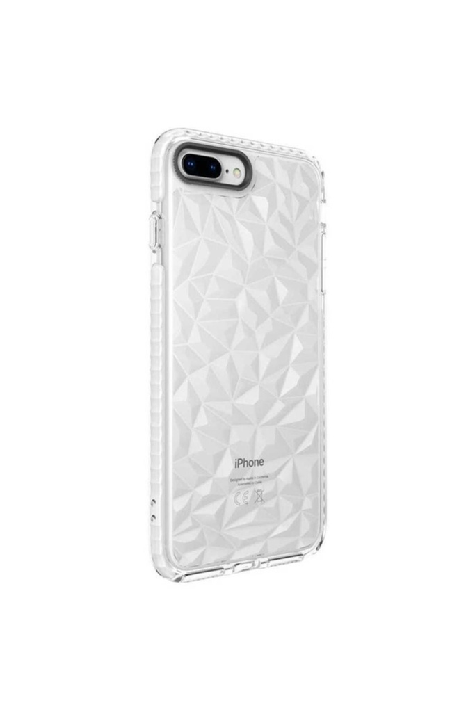 Apple iPhone 8 Plus Uyumlu Kılıf Zore Buzz Kapak