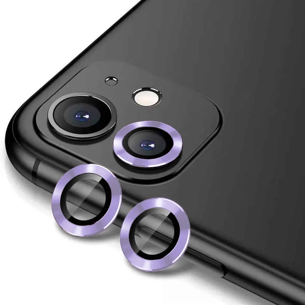 Apple iPhone 12 Uyumlu Zore CL-12 Premium Safir Parmak İzi Bırakmayan Anti-Reflective Kamera Lens Koruyucu