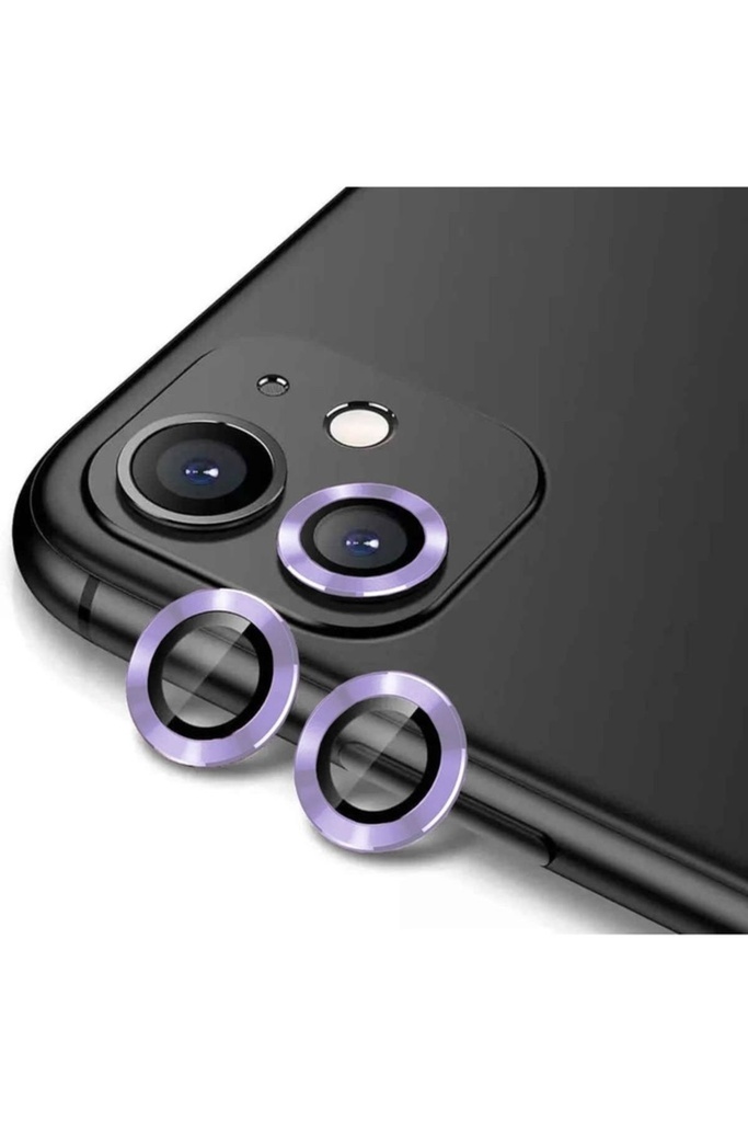 Apple iPhone 12 Uyumlu Zore CL-12 Premium Safir Parmak İzi Bırakmayan Anti-Reflective Kamera Lens Koruyucu