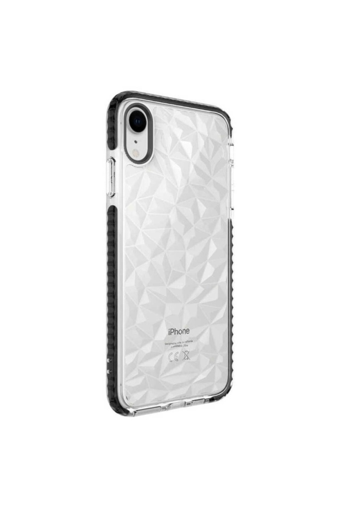 [RNZ-TA57621] Apple iPhone XR Uyumlu Kılıf Zore Buzz Kapak (Siyah)