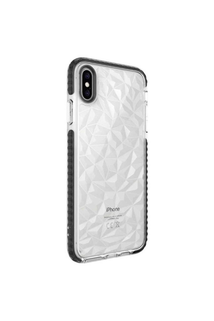 [RNZ-TA57626] Apple iPhone XS Max Uyumlu Kılıf Zore Buzz Kapak (Siyah)