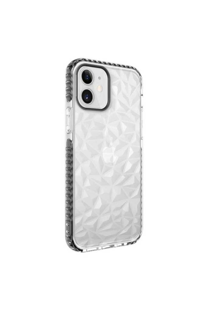 [RNZ-TA57641] Apple iPhone 12 Uyumlu Kılıf Zore Buzz Kapak (Siyah)