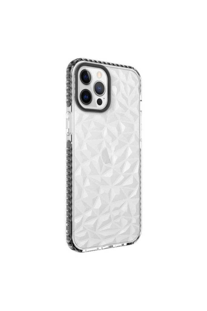 [RNZ-TA57651] Apple iPhone 12 Pro Max Uyumlu Kılıf Zore Buzz Kapak (Siyah)