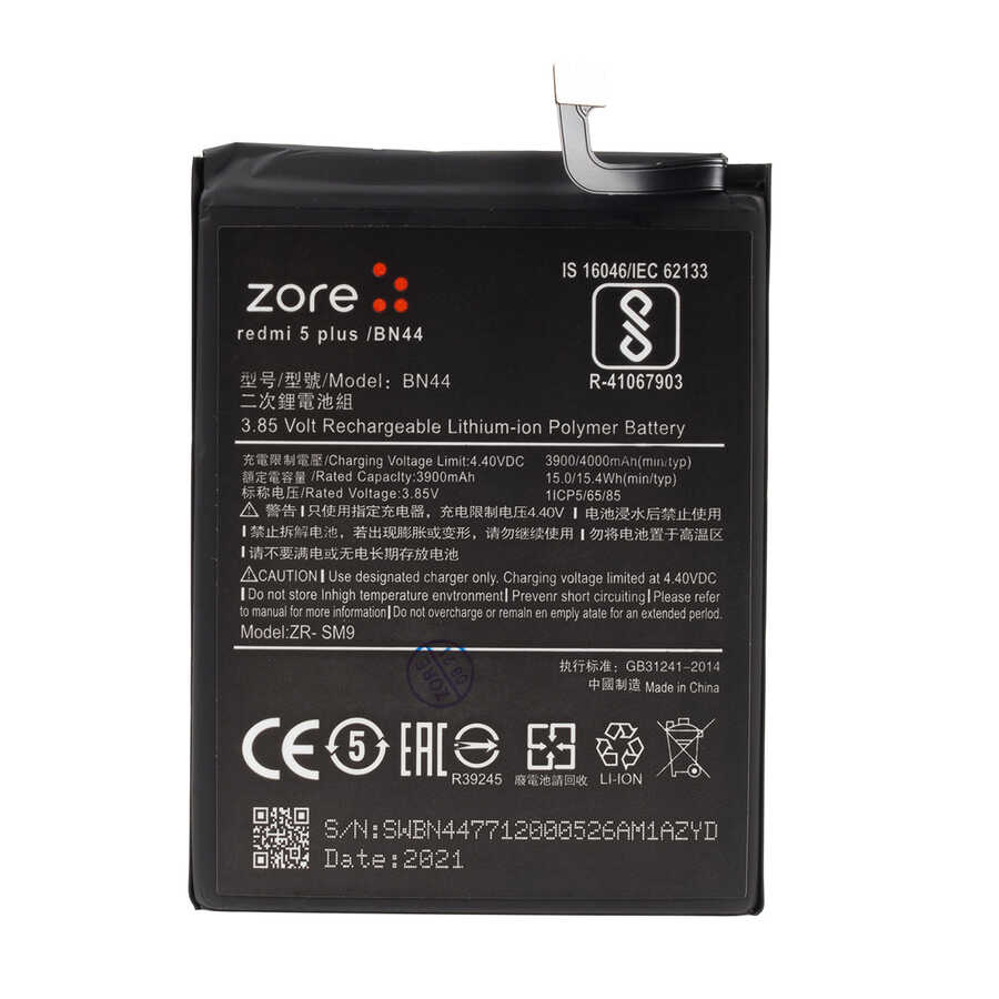 [RNZ-T18603] Xiaomi Redmi 5 Plus BN44 Zore Quality Batarya