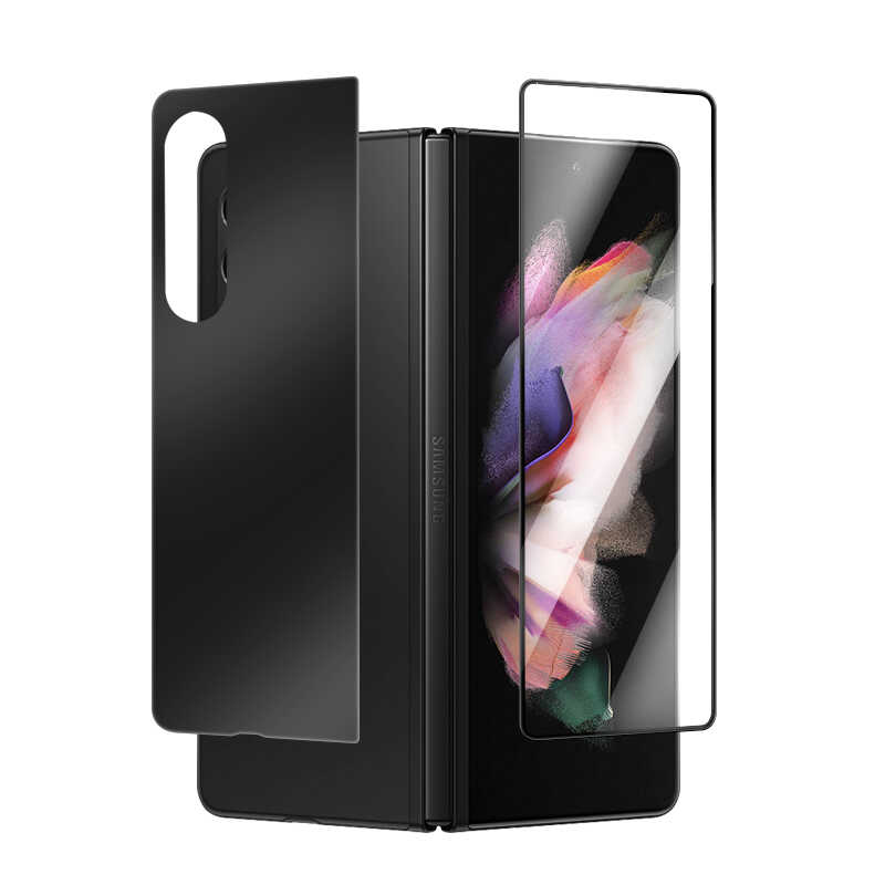 Samsung Galaxy Z Fold 3 Uyumlu Zore 3D Side Glass Ekran Koruyucu