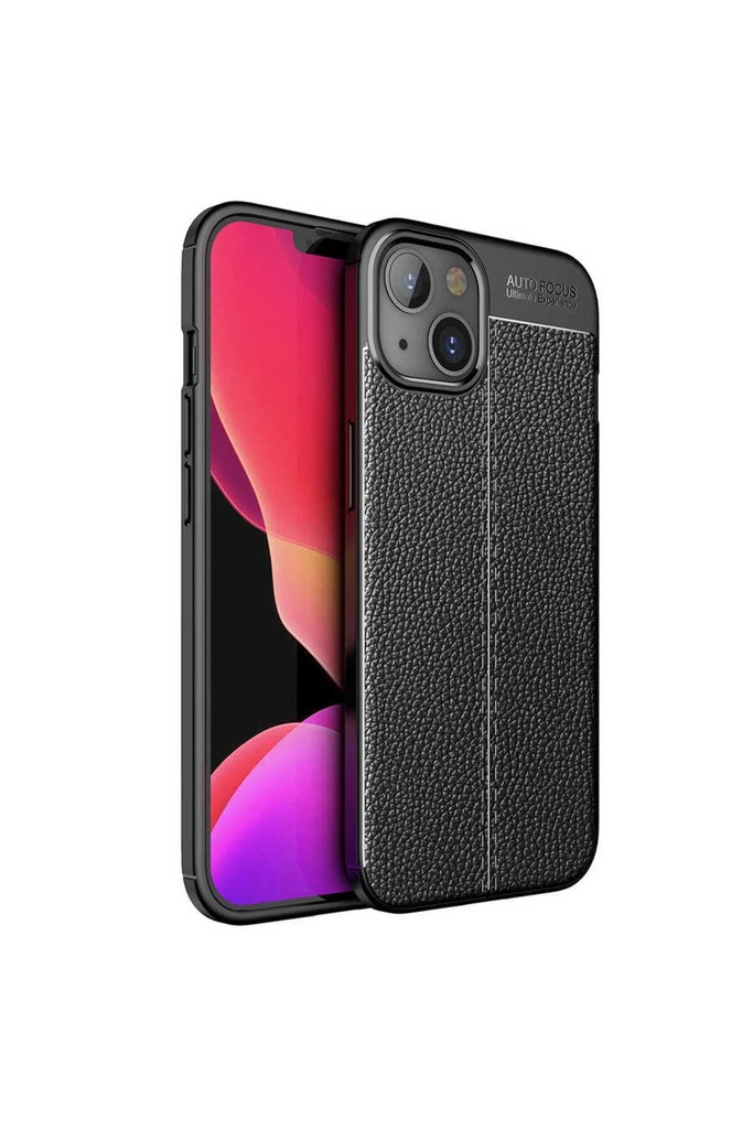 [RNZ-TA57997] Apple iPhone 13 Mini Uyumlu Kılıf Zore Niss Silikon Kapak (Siyah)