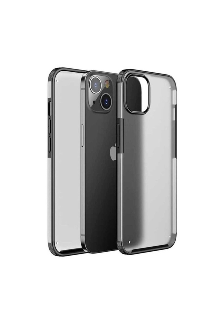 [RNZ-TA58007] Apple iPhone 13 Uyumlu Kılıf Zore Volks Kapak (Siyah)