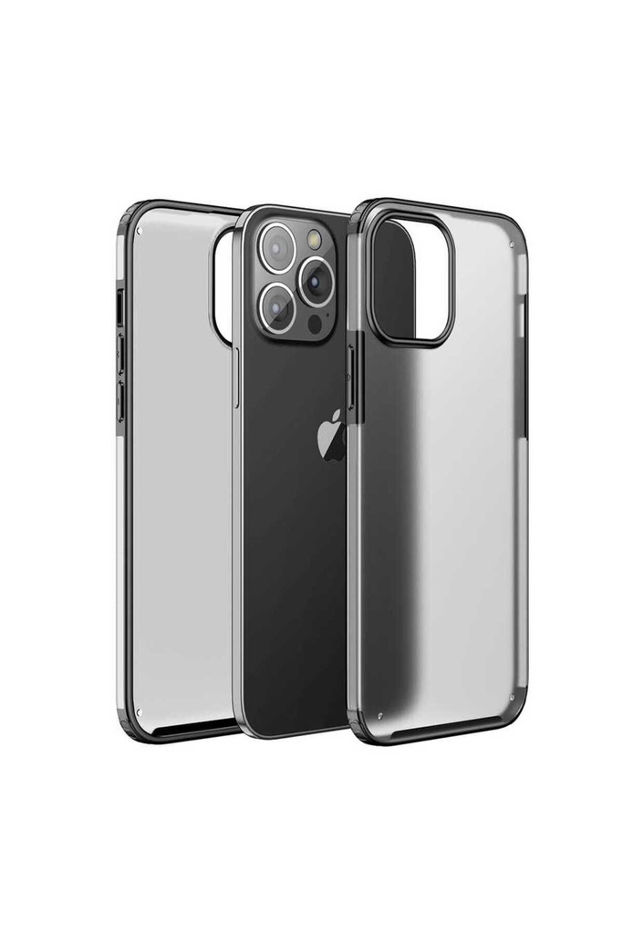 [RNZ-TA58011] Apple iPhone 13 Pro Uyumlu Kılıf Zore Volks Kapak (Siyah)