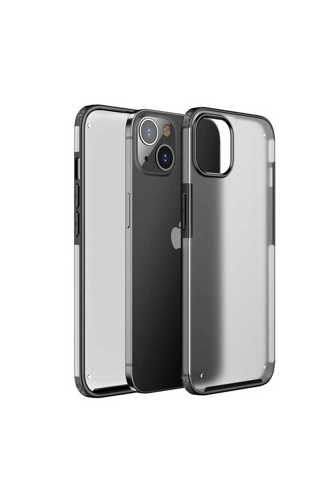 [RNZ-TA58019] Apple iPhone 13 Pro Max Uyumlu Kılıf Zore Volks Kapak (Siyah)