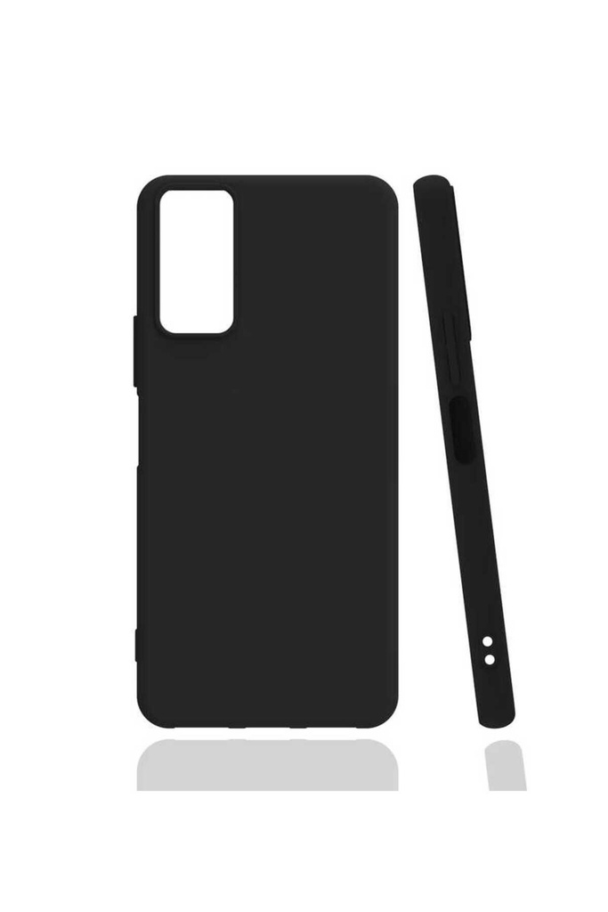 [RNZ-TA59299] Samsung Galaxy M52 Uyumlu Kılıf Zore Biye Silikon (Siyah)