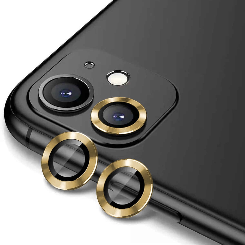 Apple iPhone 12 Mini Uyumlu Zore CL-12 Premium Safir Parmak İzi Bırakmayan Anti-Reflective Kamera Lens Koruyucu