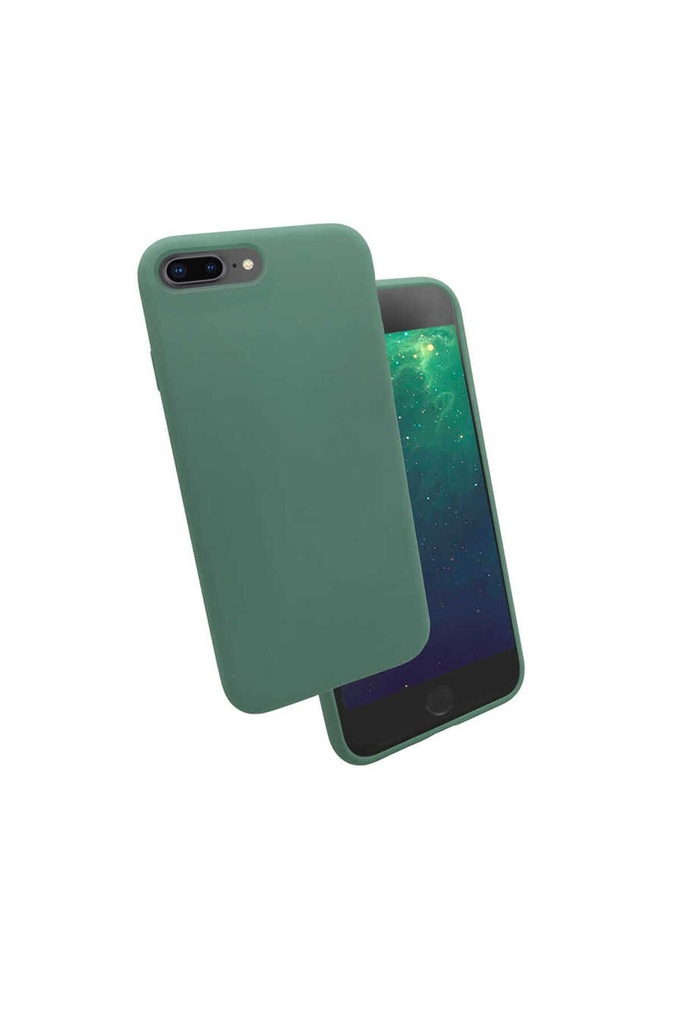 Apple iPhone 8 Plus Uyumlu Kılıf Zore Silk Silikon