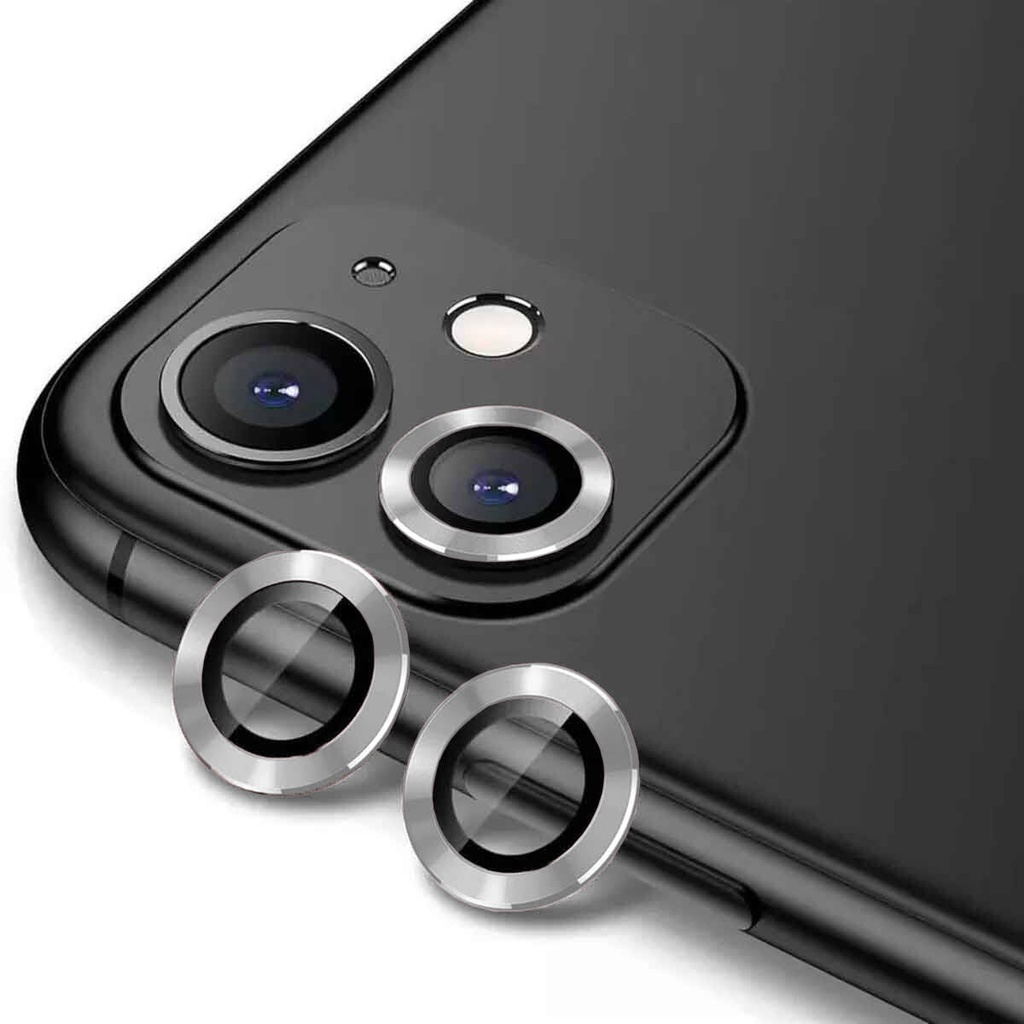 Apple iPhone 12 Mini Uyumlu Zore CL-12 Premium Safir Parmak İzi Bırakmayan Anti-Reflective Kamera Lens Koruyucu