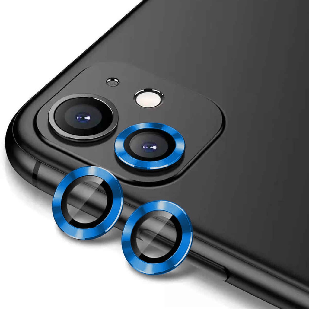 Apple iPhone 12 Mini Uyumlu Zore CL-12 Premium Safir Parmak İzi Bırakmayan Anti-Reflective Kamera Lens Koruyucu