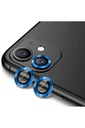 Apple iPhone 12 Mini Uyumlu Zore CL-12 Premium Safir Parmak İzi Bırakmayan Anti-Reflective Kamera Lens Koruyucu