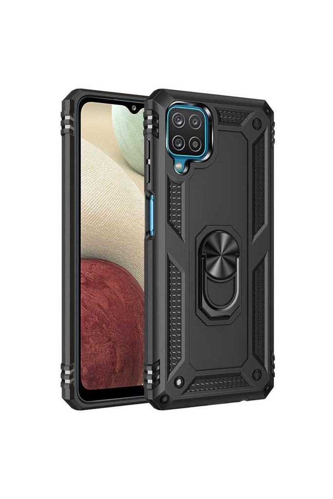 [RNZ-TA58282] Samsung Galaxy M32 Uyumlu Kılıf Zore Vega Kapak (Siyah)