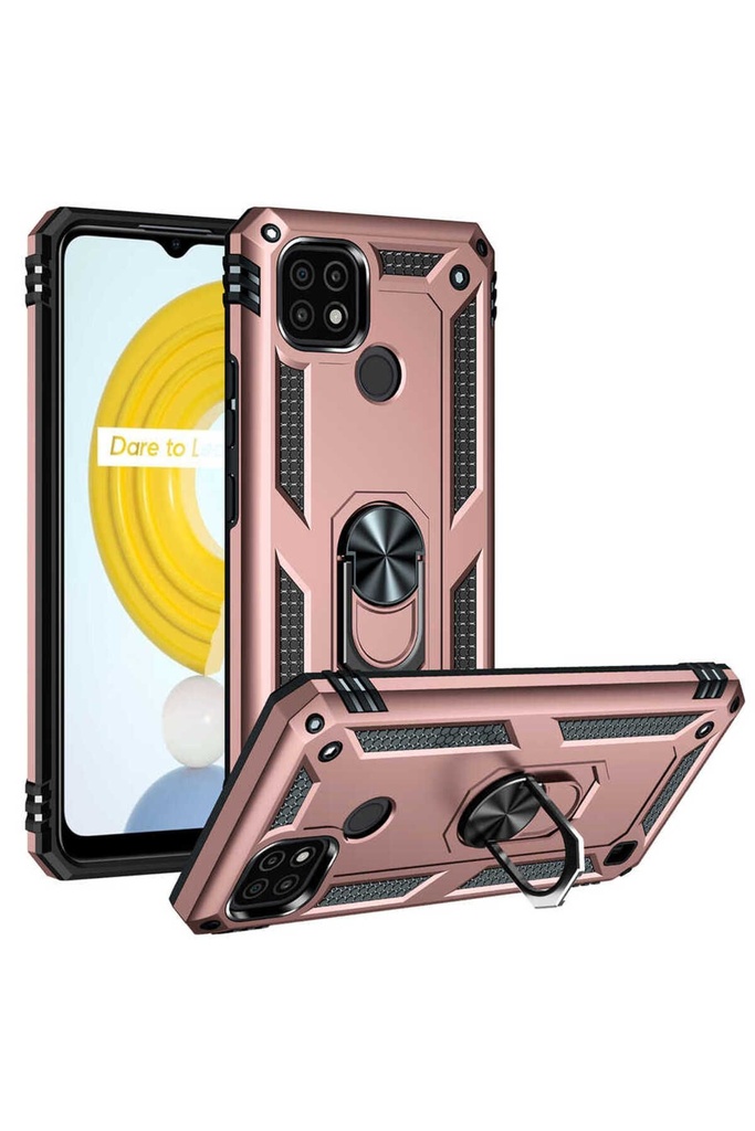 Realme C21 Uyumlu Kılıf Zore Vega Kapak