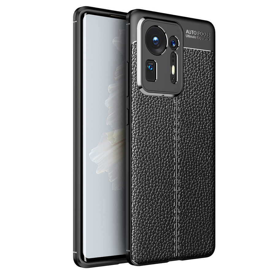 [RNZ-TA58342] Xiaomi Mi Mix 4 Uyumlu Kılıf Zore Niss Silikon Kapak (Siyah)