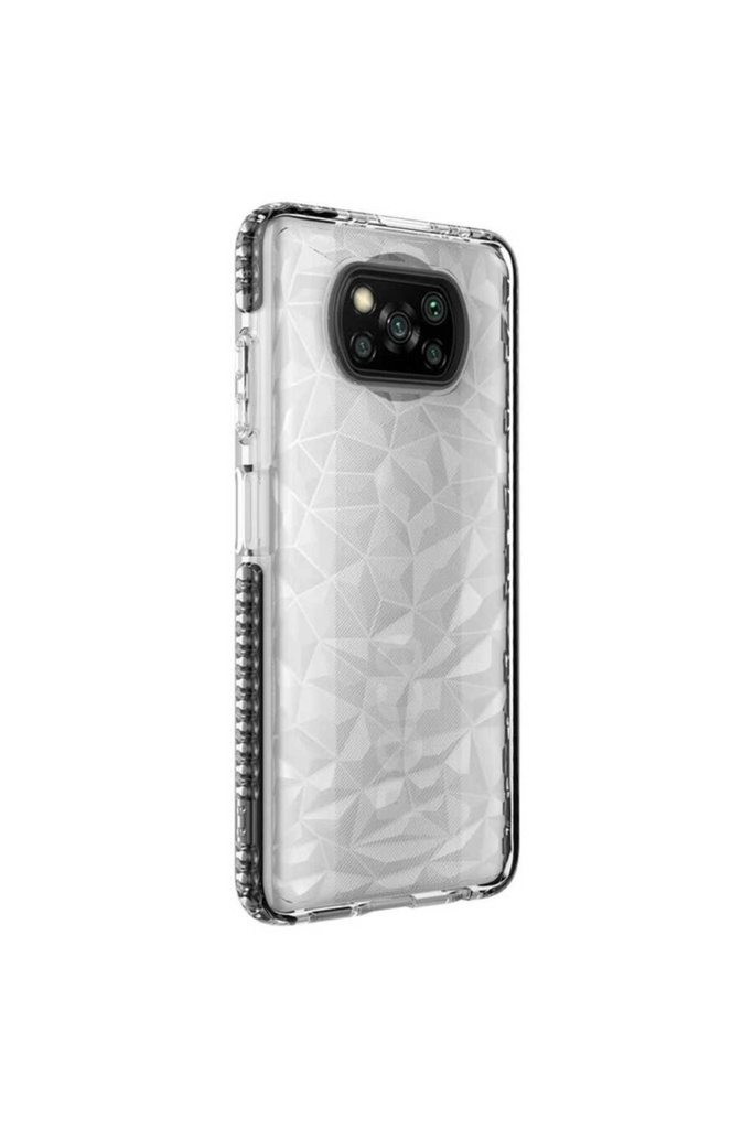 [RNZ-TA58436] Xiaomi Poco X3 Uyumlu Kılıf Zore Buzz Kapak (Siyah)