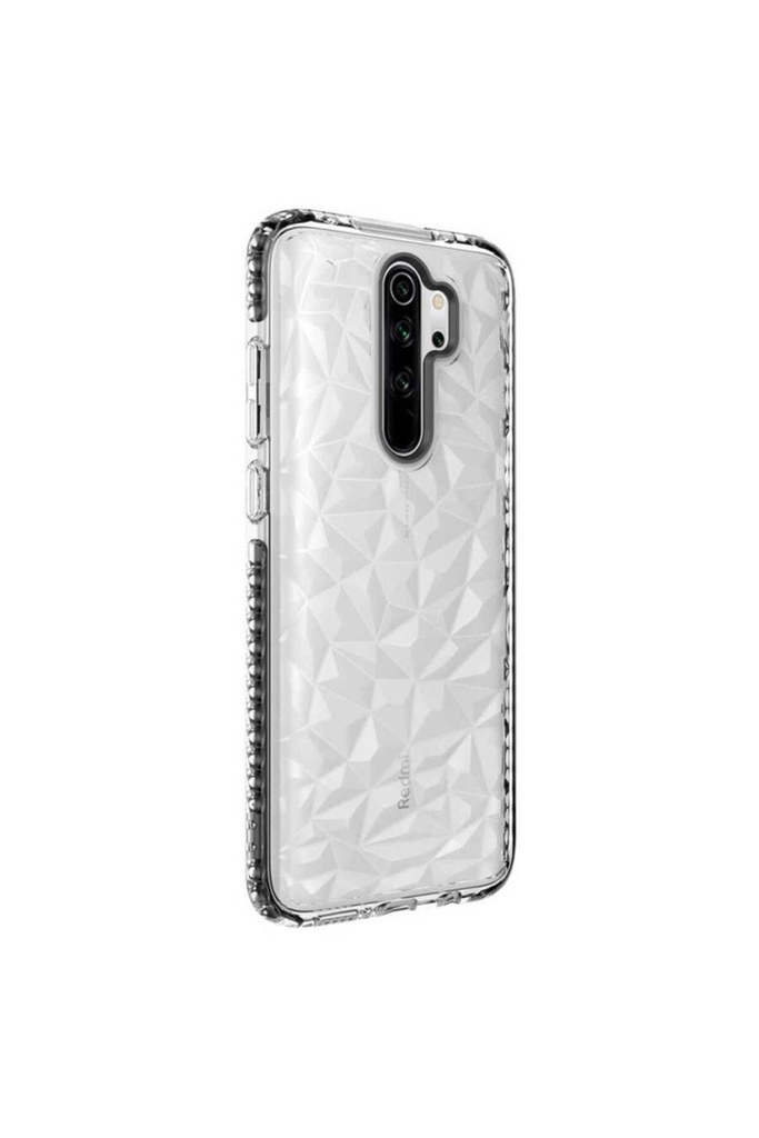 [RNZ-TA58446] Xiaomi Redmi Note 8 Pro Uyumlu Kılıf Zore Buzz Kapak (Siyah)