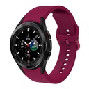 Samsung Galaxy Watch 4 40mm Uyumlu Kordon Silikon Spor Görünümlü Esnek Yumuşak KRD-50 Kayış