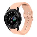 Samsung Galaxy Watch 4 40mm Uyumlu Kordon Silikon Spor Görünümlü Esnek Yumuşak KRD-50 Kayış