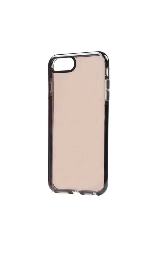 [RNZ-TA58605] Apple iPhone 8 Plus Uyumlu Kılıf Zore Punto Kapak (Siyah)