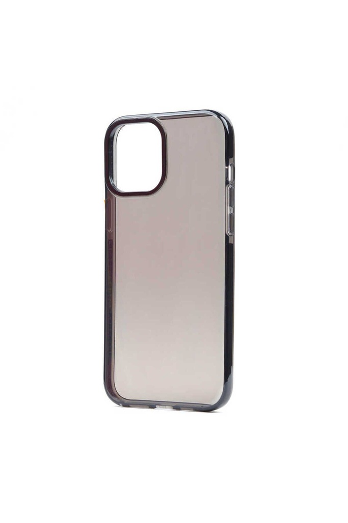 [RNZ-TA58617] Apple iPhone 12 Uyumlu Kılıf Zore Punto Kapak (Siyah)