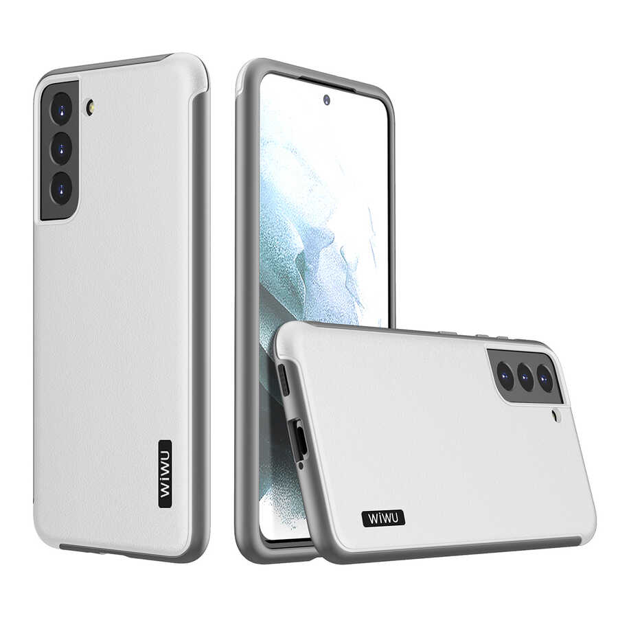 Samsung Galaxy S21 Uyumlu Kılıf ​​​​​Wiwu Sand Stone Kapak