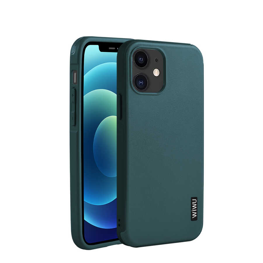 Apple iPhone 12 Mini Uyumlu Kılıf ​​​​​Wiwu Sand Stone Kapak