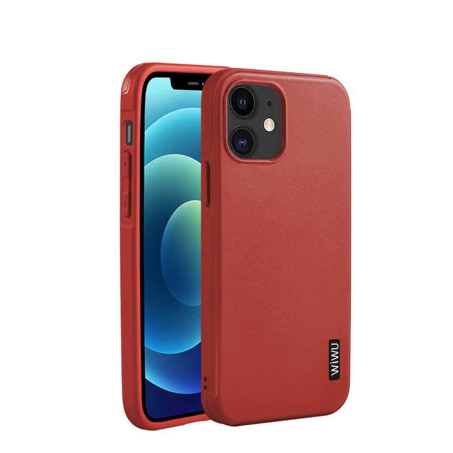 Apple iPhone 12 Mini Uyumlu Kılıf ​​​​​Wiwu Sand Stone Kapak