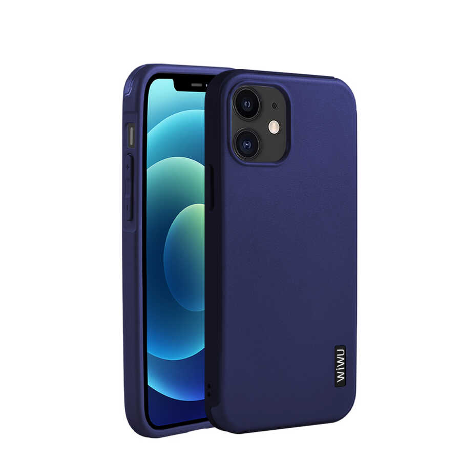 Apple iPhone 12 Mini Uyumlu Kılıf ​​​​​Wiwu Sand Stone Kapak