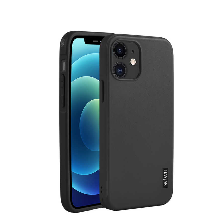 Apple iPhone 12 Mini Uyumlu Kılıf ​​​​​Wiwu Sand Stone Kapak