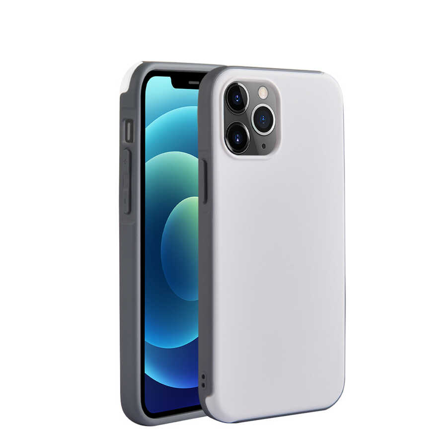 Apple iPhone 12 Pro Max Uyumlu Kılıf ​​​​​Wiwu Sand Stone Kapak