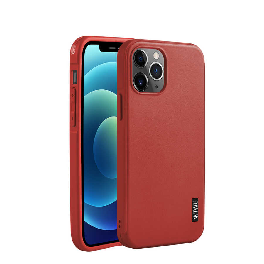 Apple iPhone 12 Pro Max Uyumlu Kılıf ​​​​​Wiwu Sand Stone Kapak