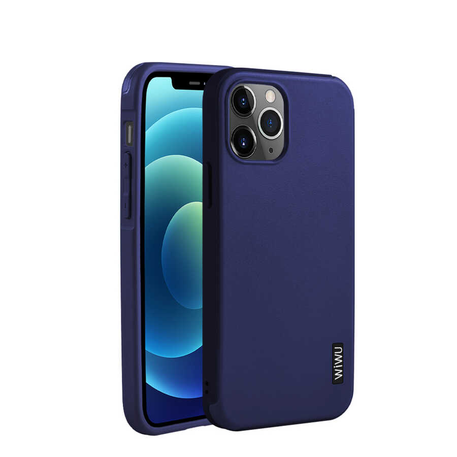 Apple iPhone 12 Pro Max Uyumlu Kılıf ​​​​​Wiwu Sand Stone Kapak