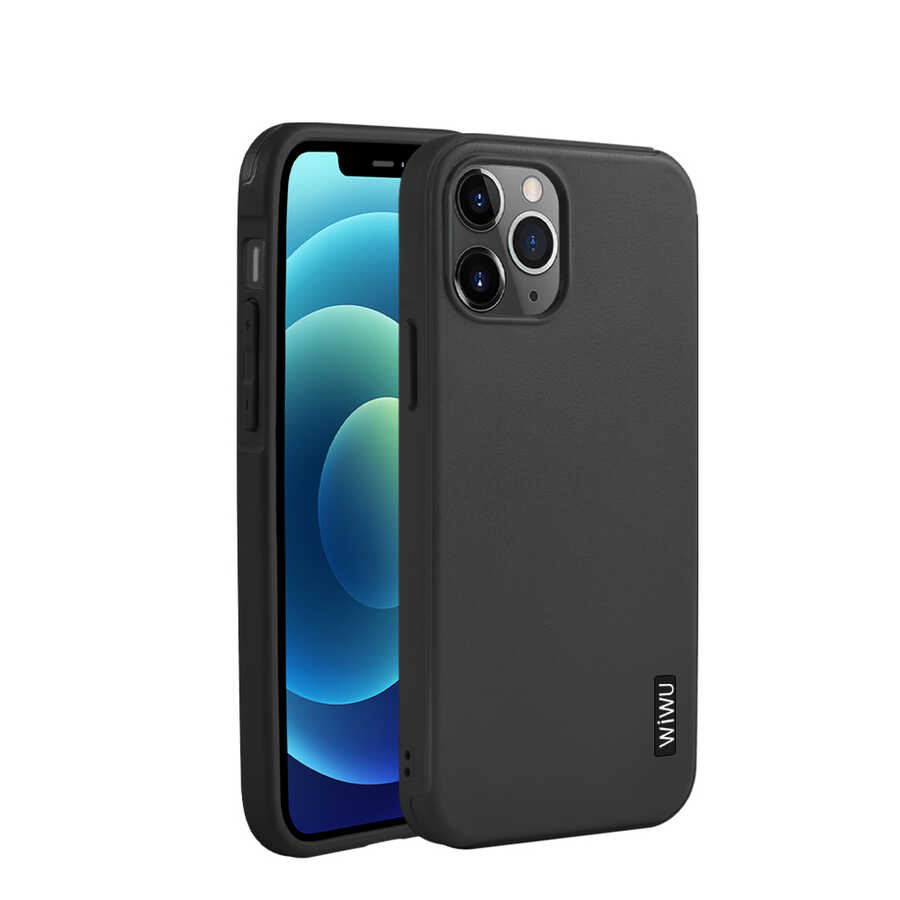 Apple iPhone 12 Pro Max Uyumlu Kılıf ​​​​​Wiwu Sand Stone Kapak