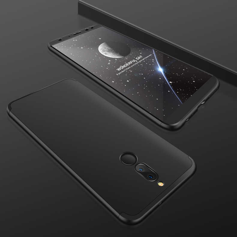 [RNZ-TA452] Huawei Mate 10 Lite Uyumlu Kılıf Zore Ays Kapak (Siyah)