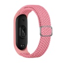 Xiaomi Mi Band 4 Uyumlu Kordon Örgü İşlemeli Yumuşak Hasır KRD-49 Kayış
